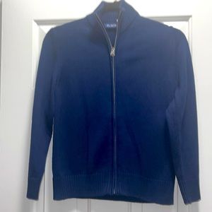 New Navy Blue boy cardigan Size M 7/8